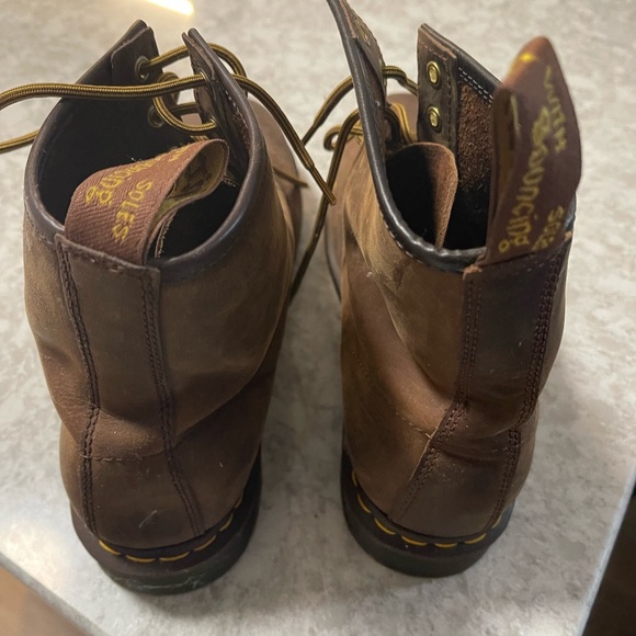 Dr Martins leather boots sz 12 - Picture 6 of 8